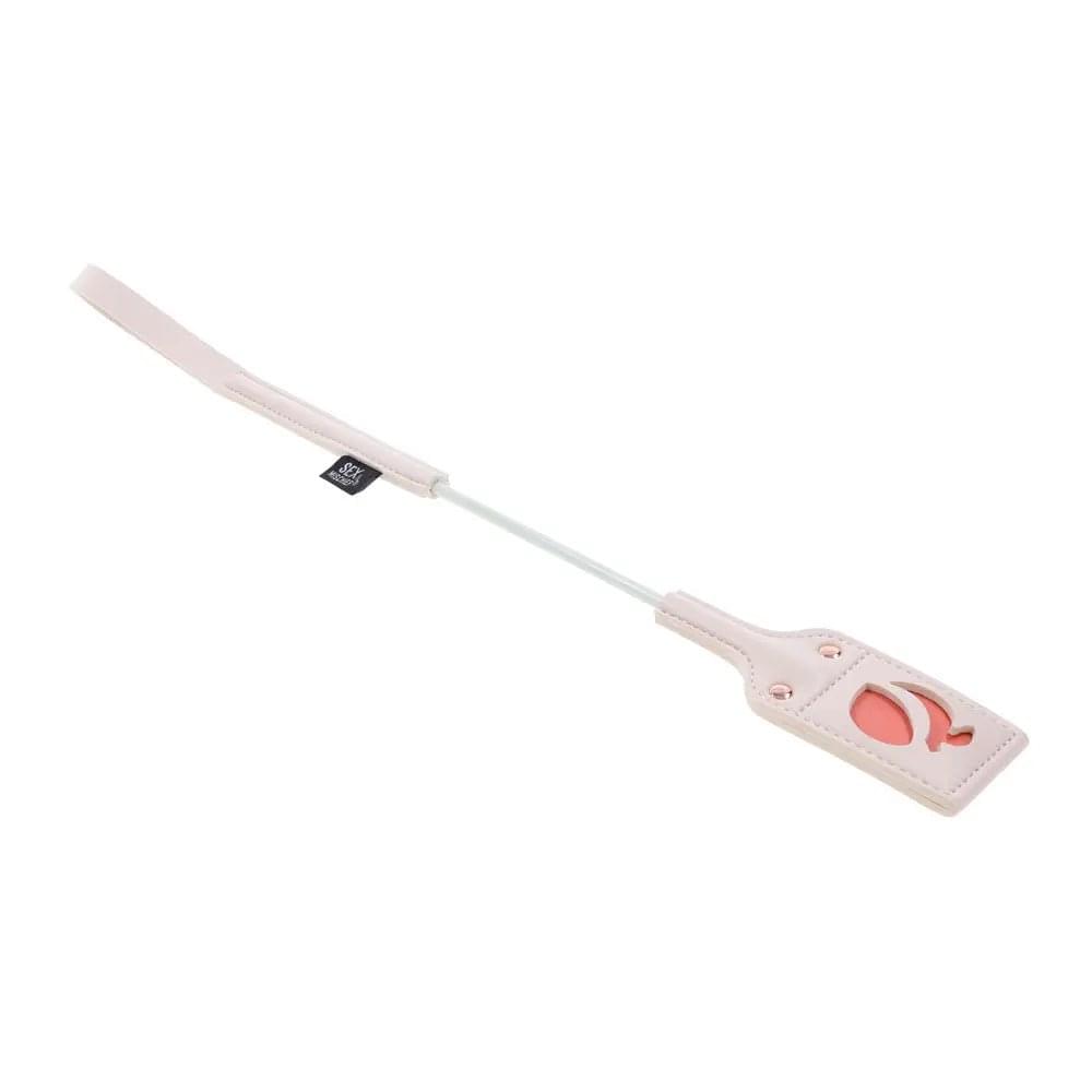 Sex & Mischief Peaches n CreaMe Impressions Crop - Peach 53 cm Crop Whip Sportsheets Discreet Intimate Essentials.