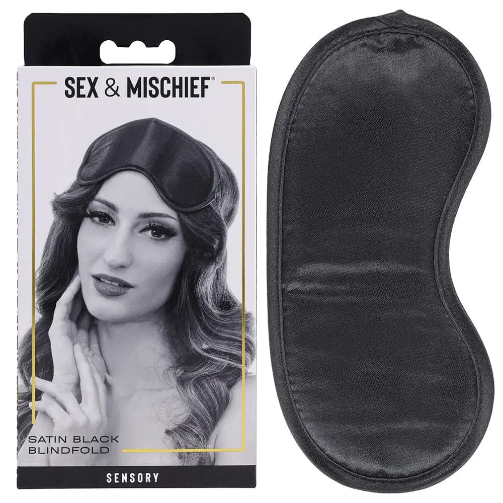 Sex & Mischief Satin Blindfold  -  Blindfold Sportsheets Discreet Intimate Essentials.