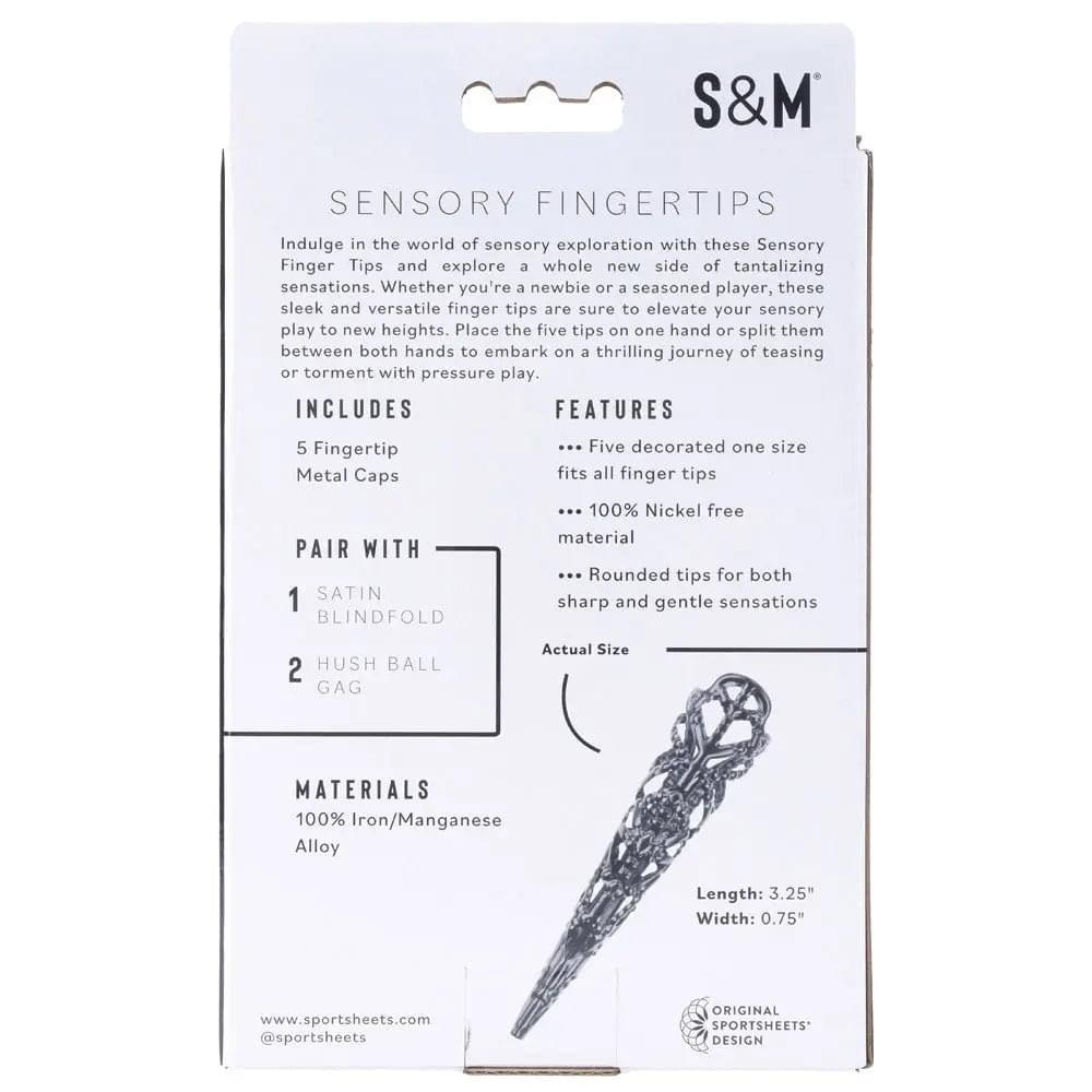Sex & Mischief Sensory Fingertips -  -  - Set of 5 Sportsheets Discreet Intimate Essentials.