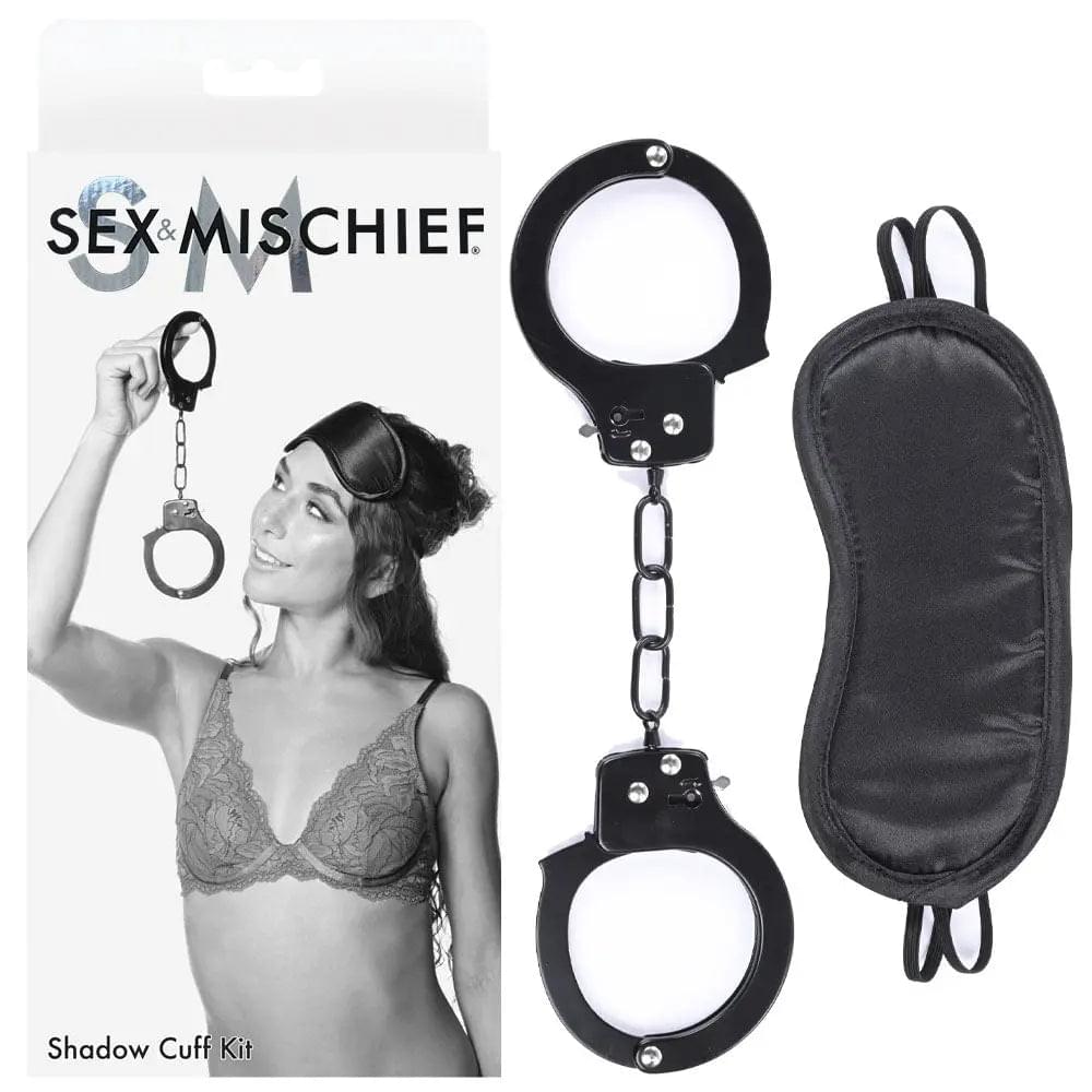 Sex & Mischief Shadow Cuff Kit -  - 2 Piece Set Sportsheets Discreet Intimate Essentials.