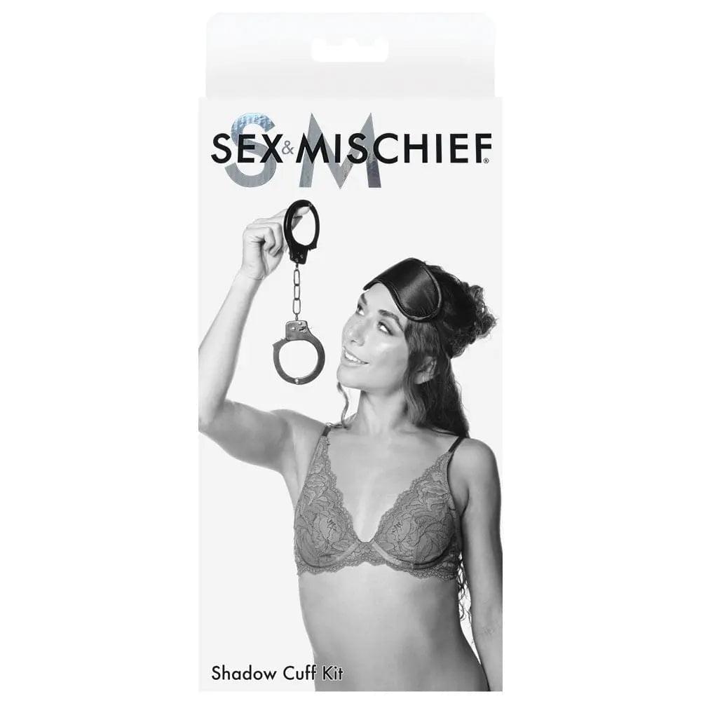 Sex & Mischief Shadow Cuff Kit -  - 2 Piece Set Sportsheets Discreet Intimate Essentials.