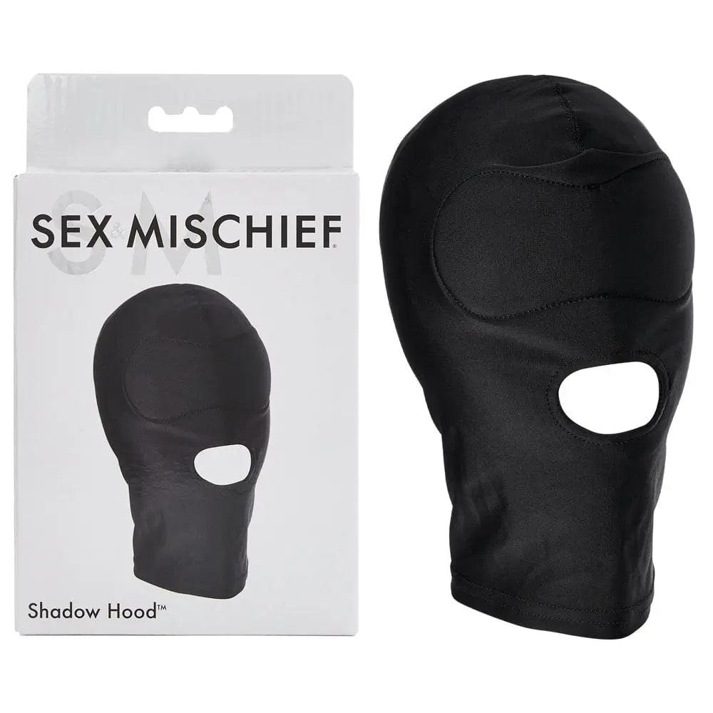 Sex & Mischief Shadow Hood -  Hood with Mouth Opening Sportsheets Discreet Intimate Essentials.
