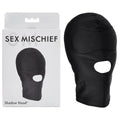 Sex & Mischief Shadow Hood -  Hood with Mouth Opening Sportsheets Discreet Intimate Essentials.