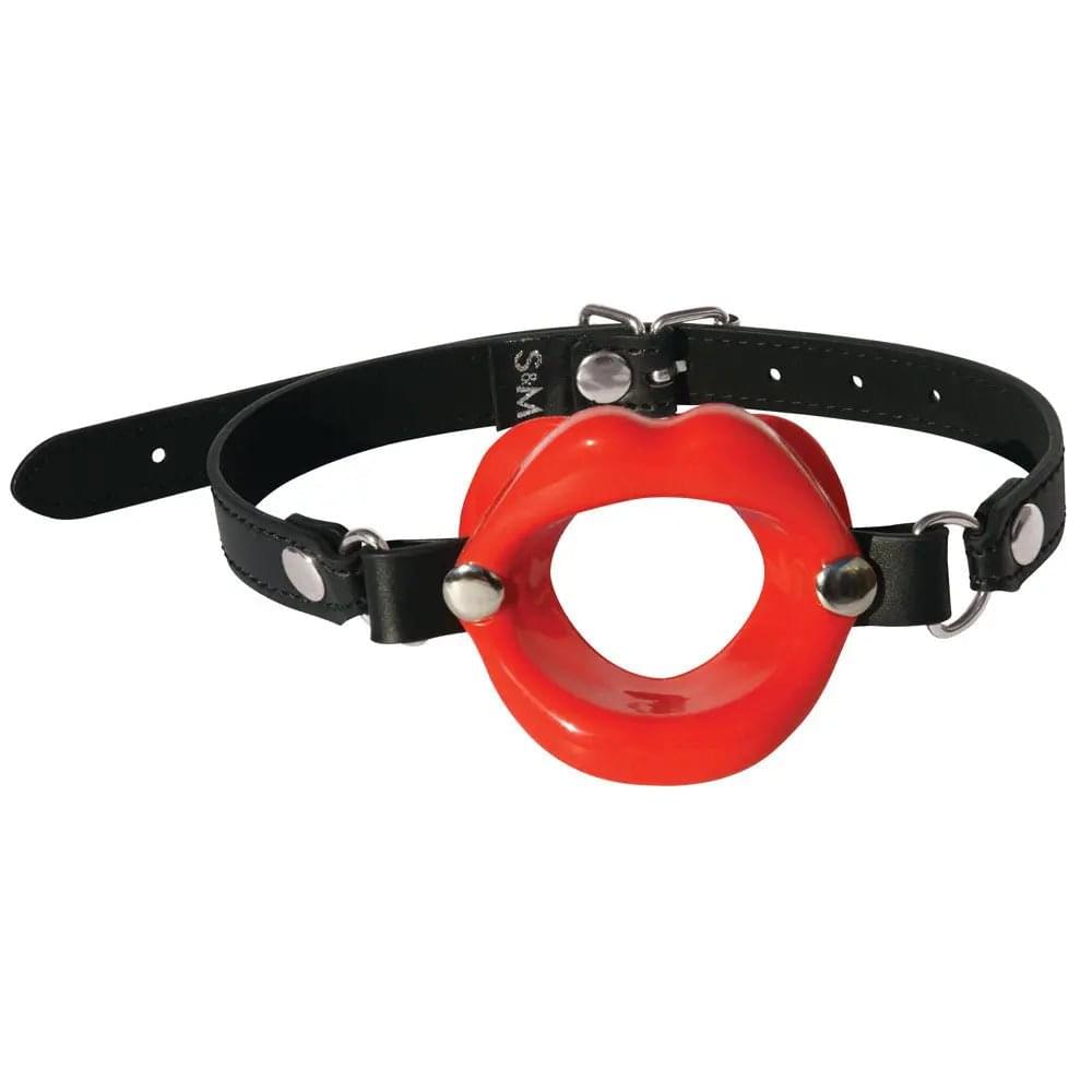 Sex & Mischief Silicone Lips Mouth Gag -  -  Mouth Restraint Sportsheets Discreet Intimate Essentials.