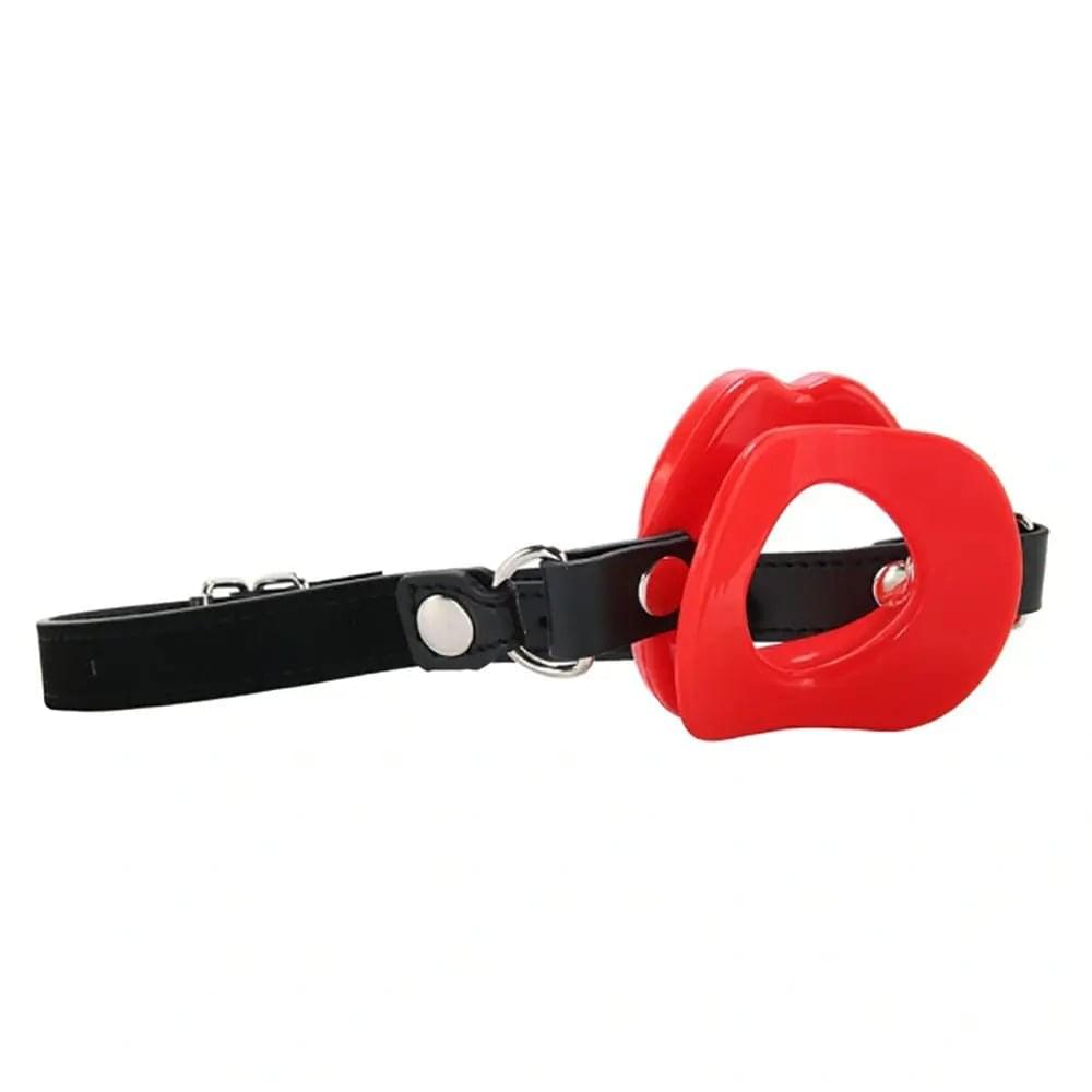Sex & Mischief Silicone Lips Mouth Gag -  -  Mouth Restraint Sportsheets Discreet Intimate Essentials.