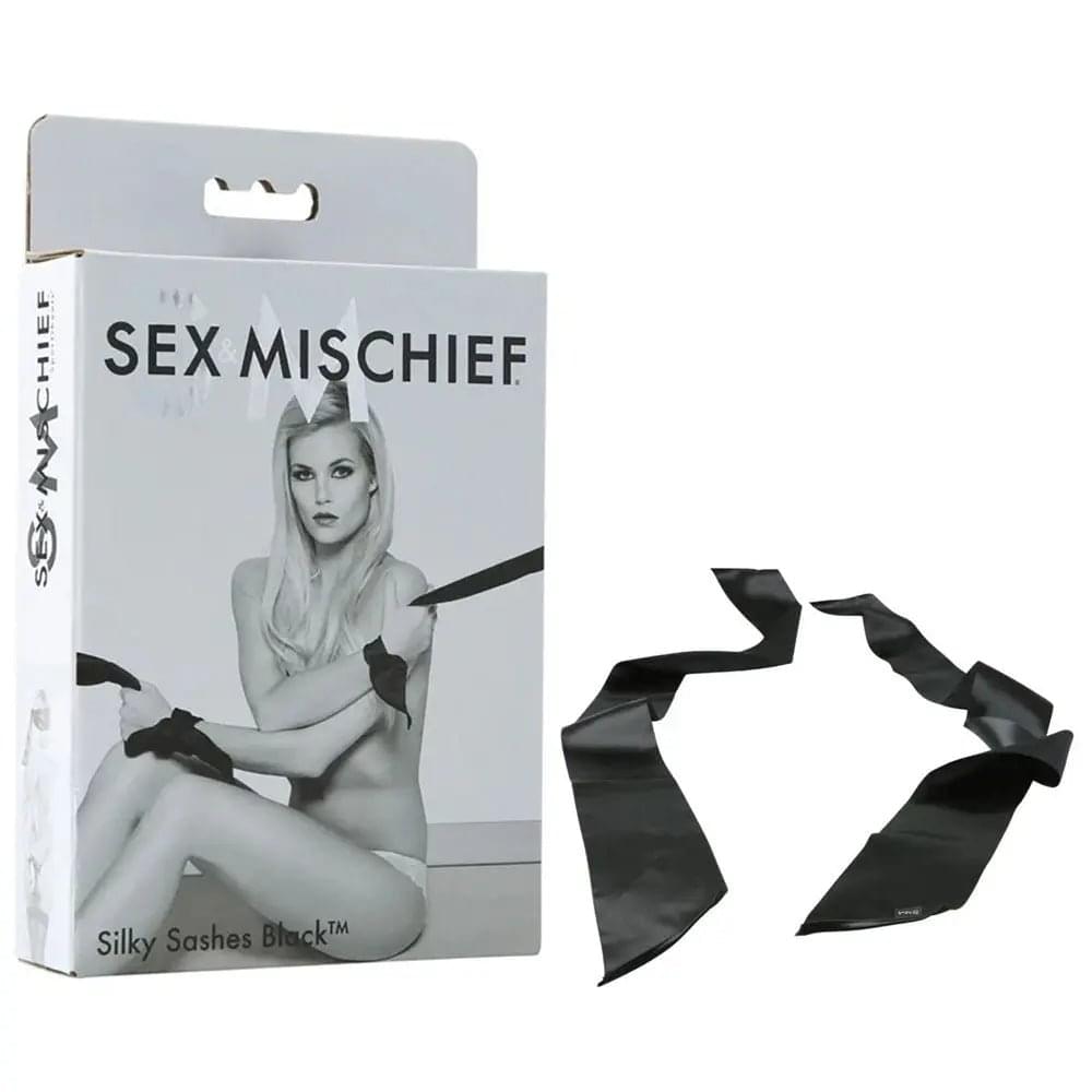 Sex & Mischief Silky Sashes  -  Restraints Sportsheets Discreet Intimate Essentials.