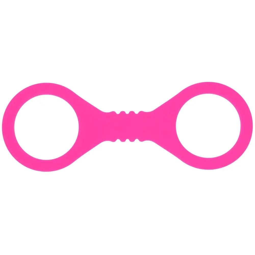 Sex & Mischief Small Hot  Silicone Cuffs - Hot  Small Restraints Sportsheets Discreet Intimate Essentials.