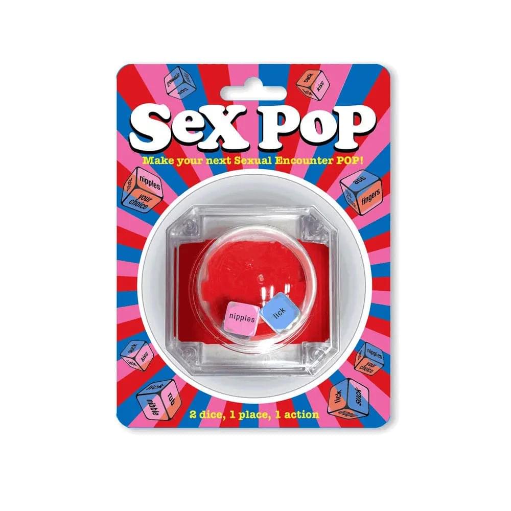 Sex Pop - Popping Dice Game Little Genie Discreet Intimate Essentials.