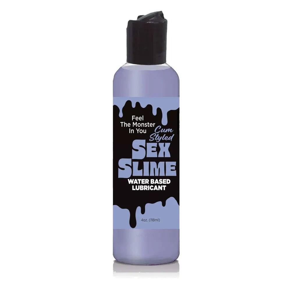Sex Slime Cum Style Creature Lube -  120 ml -  Cum Style Water Based Lubricant - 120 ml Bottle Little Genie Discreet Intimate Essentials.