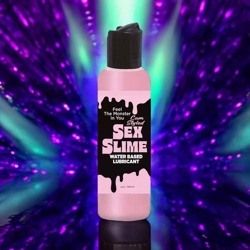 Sex Slime Cum Style Creature Lube -  120 ml -  Cum Style Water Based Lubricant - 120 ml Bottle Little Genie Discreet Intimate Essentials.