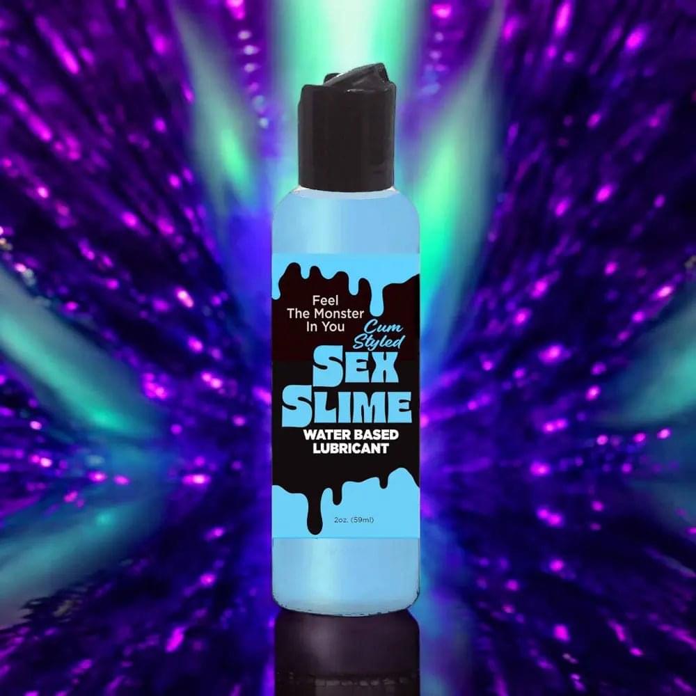 Sex Slime Cum Style Creature Lube -  120 ml -  Cum Style Water Based Lubricant - 120 ml Bottle Little Genie Discreet Intimate Essentials.