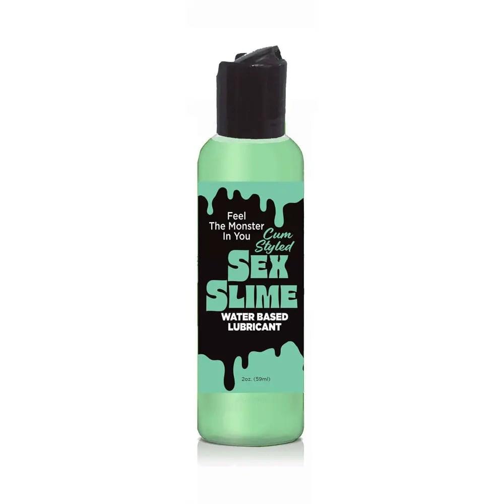 Sex Slime Cum Style Creature Lube -  60 ml -  Cum Style Water Based Lubricant - 60 ml Bottle Little Genie Discreet Intimate Essentials.