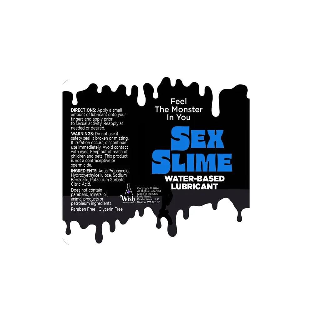 Sex Slime -  -  Water Based Lubricant - 120 ml Bottle Little Genie Discreet Intimate Essentials.