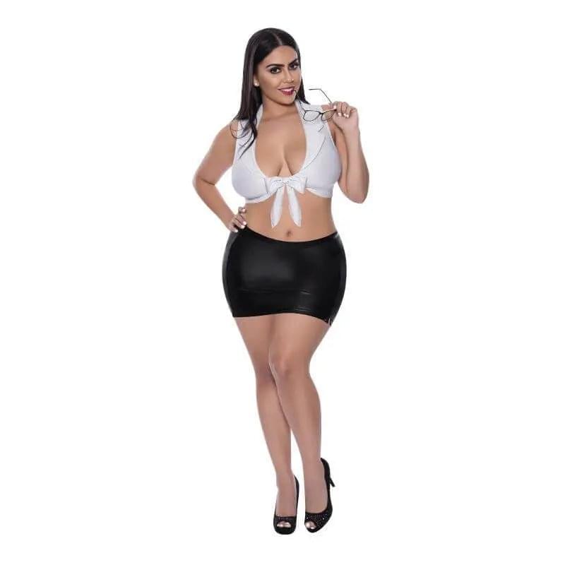 Sexy CEO Costume Exposed Lingerie Discreet Intimate Essentials.