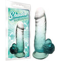 Shop affordable quality Shades 6'' Jelly TPR Dong - Emerald 15.2 cm Dong - Discreet Intimate Essentials - DONGS - Icon Brands
