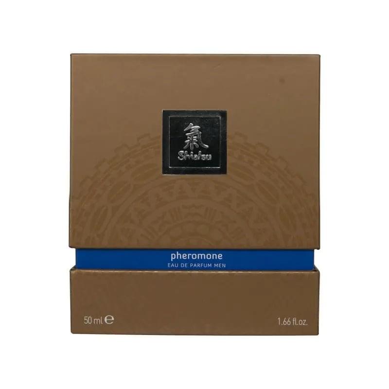 Shiatsu Pheromone Eau De Parfum Men - Dark  - Pheromone Fragrance for Men - 50 ml Hot Production Discreet Intimate Essentials.