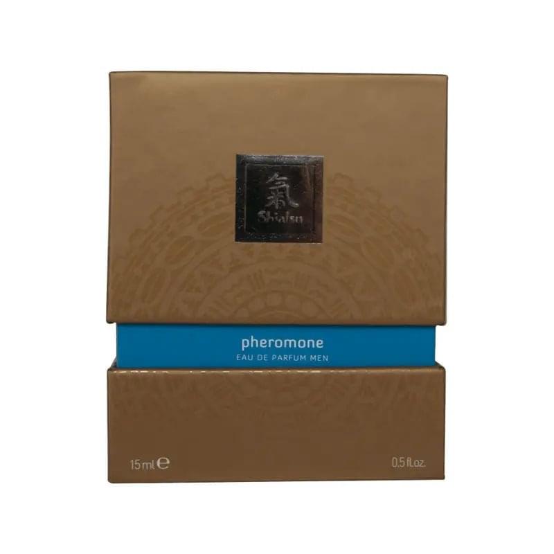 Shiatsu Pheromone Eau De Parfum Men - Light  - Pheromone Fragrance for Men - 15 ml Hot Production Discreet Intimate Essentials.
