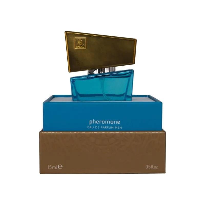 Shiatsu Pheromone Eau De Parfum Men - Light  - Pheromone Fragrance for Men - 15 ml Hot Production Discreet Intimate Essentials.