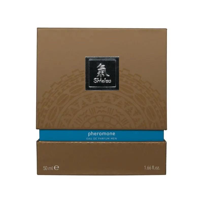 Shiatsu Pheromone Eau De Parfum Men - Light  - Pheromone Fragrance for Men - 50 ml Hot Production Discreet Intimate Essentials.