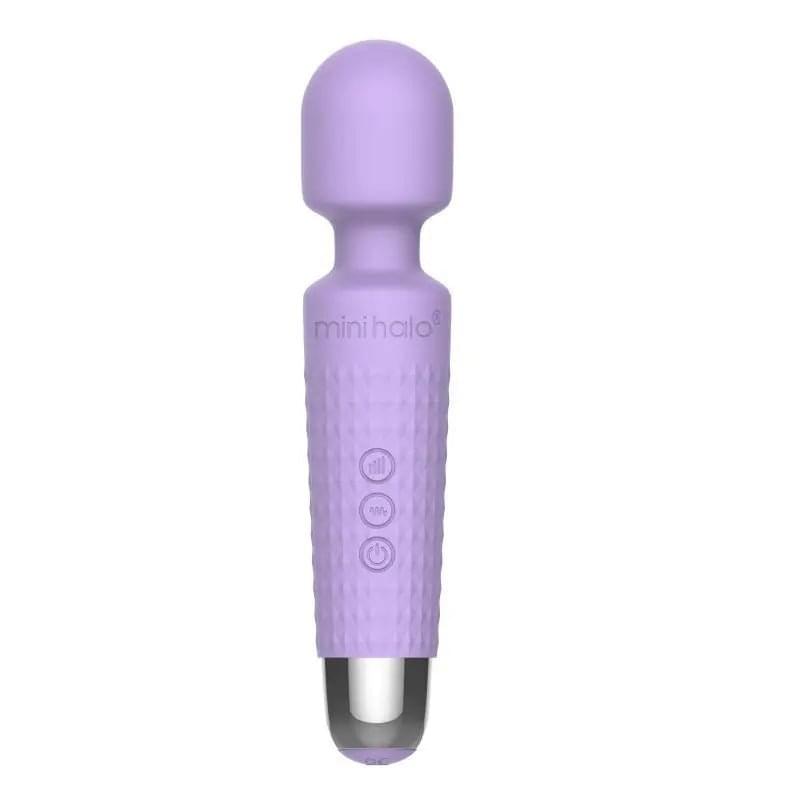 Shibari Mini Wand Halo 20X Lilac Shibari Discreet Intimate Essentials.