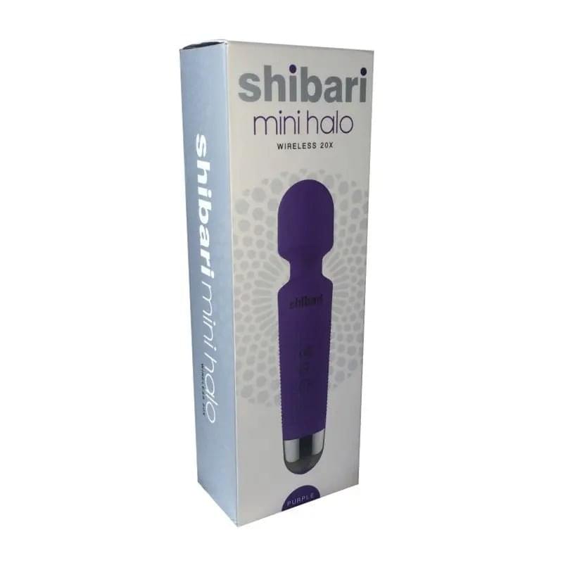 Shibari Mini Wand Halo 20X Purple Shibari Discreet Intimate Essentials.