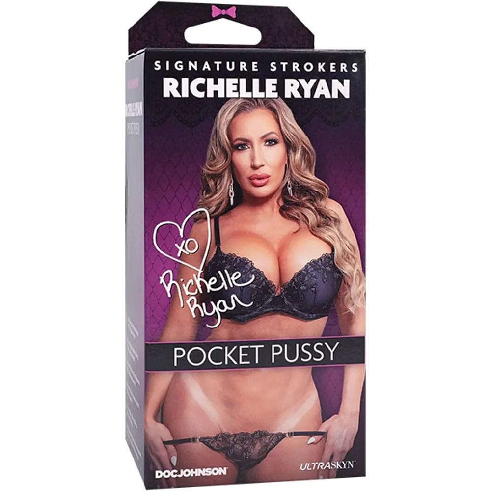 Signature Strokers - Richelle Ryan -  Vagina Stroker Doc Johnson Discreet Intimate Essentials.