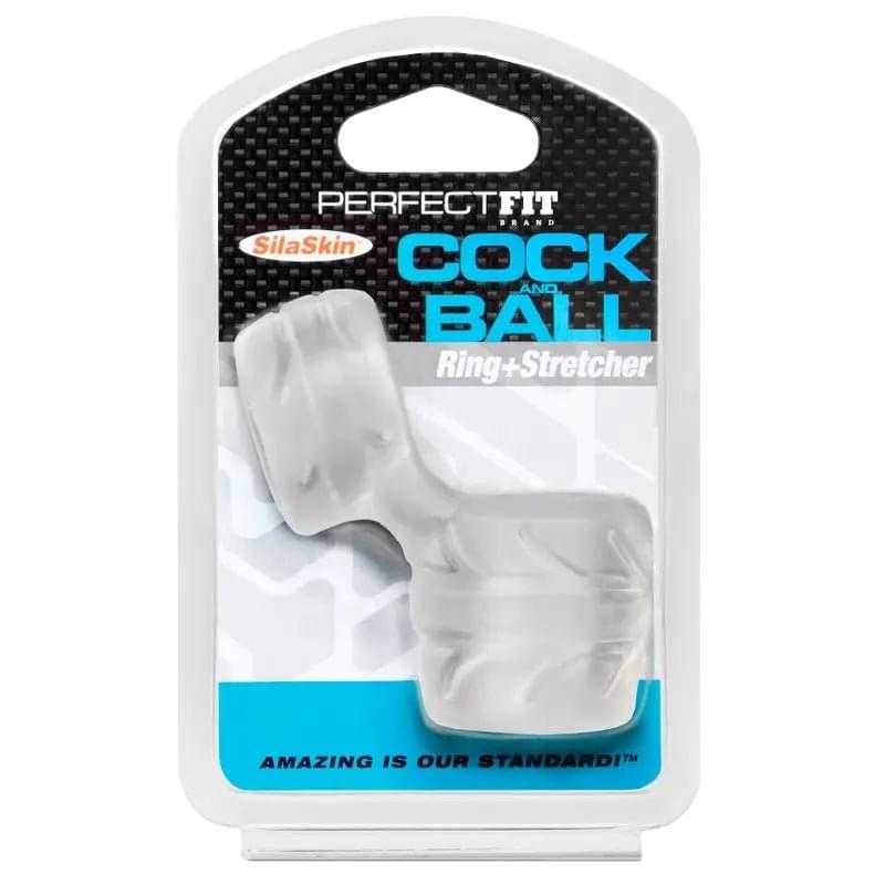 SilaSkin Cock And Ball Clear PerfectFit Discreet Intimate Essentials.