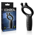 Sir Richards Vibrating Silicone Super C-Ring - Grey USB Rechargeable Vibrating Cock Ring Pipedream Discreet Intimate Essentials.
