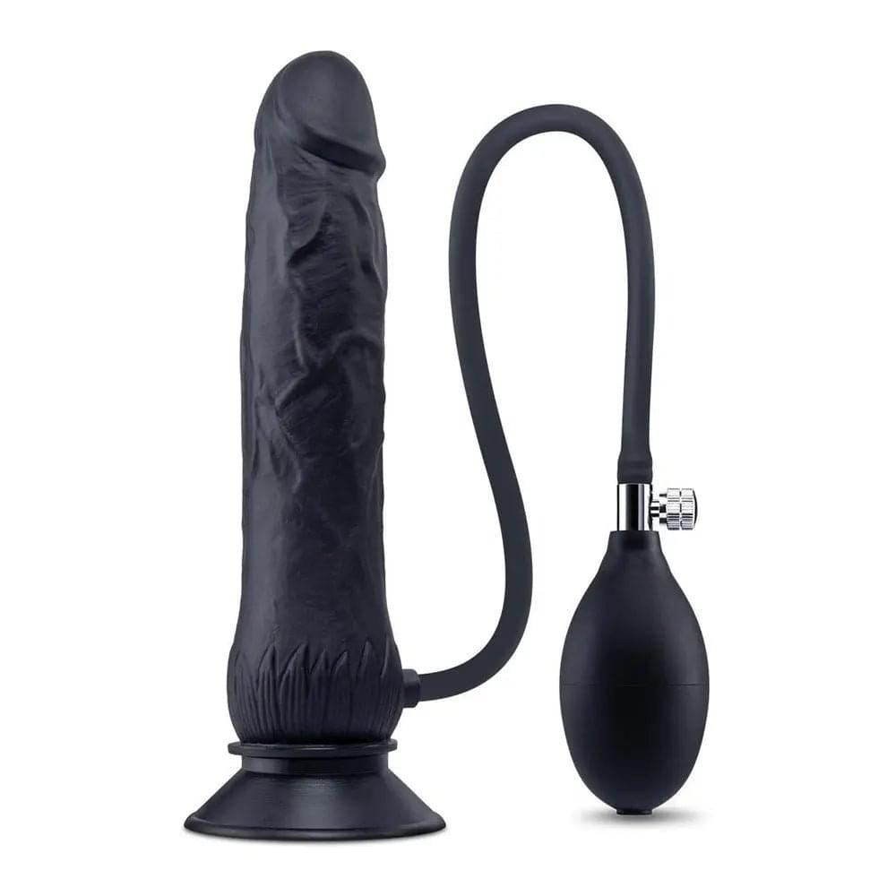 Size Up 7.5 Inch Inflatable Dildo with Balls -  20.3 cm Inflatable Dong XGEN Products Discreet Intimate Essentials.