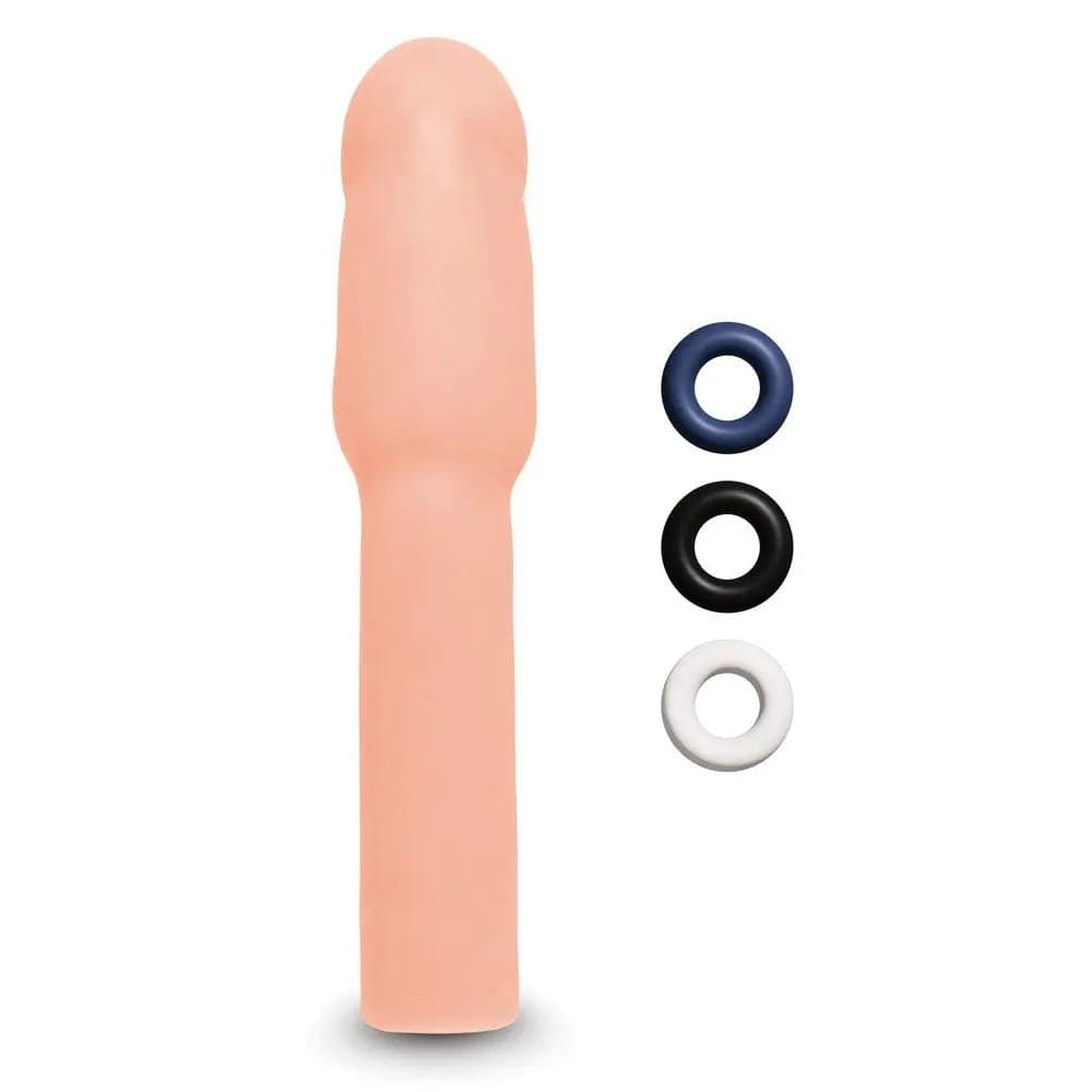 Size Up Realistic 4 Inch Penis Extender -  10.1 cm (4'') Penis Extension Sleeve Xgen Products Discreet Intimate Essentials.