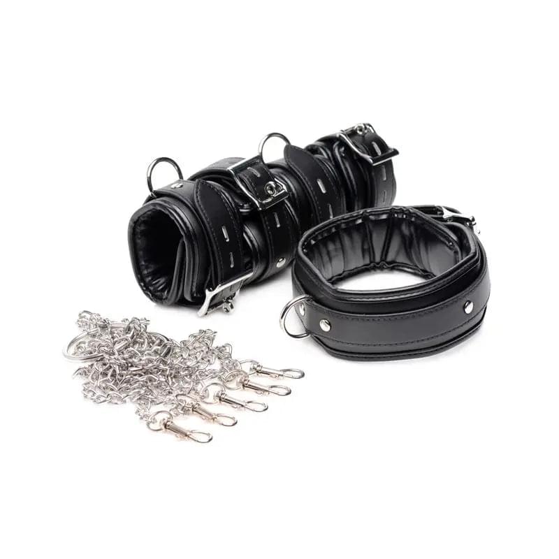 Slave Bondage Shackle Set Strict Discreet Intimate Essentials.