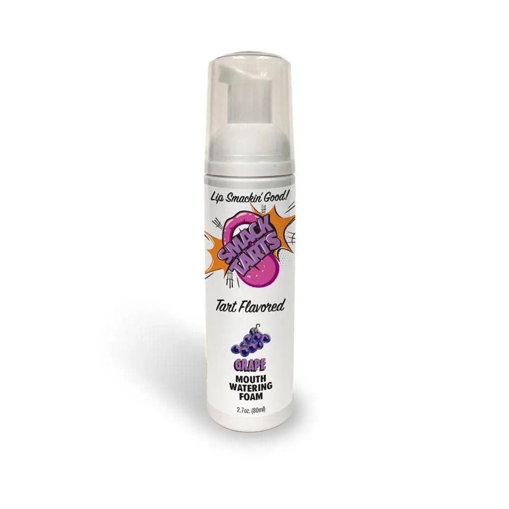 Smack Tarts Mouthwatering Foam - Grape - Sour Grape Flavoured - 80 ml Bottle Little Genie Discreet Intimate Essentials.