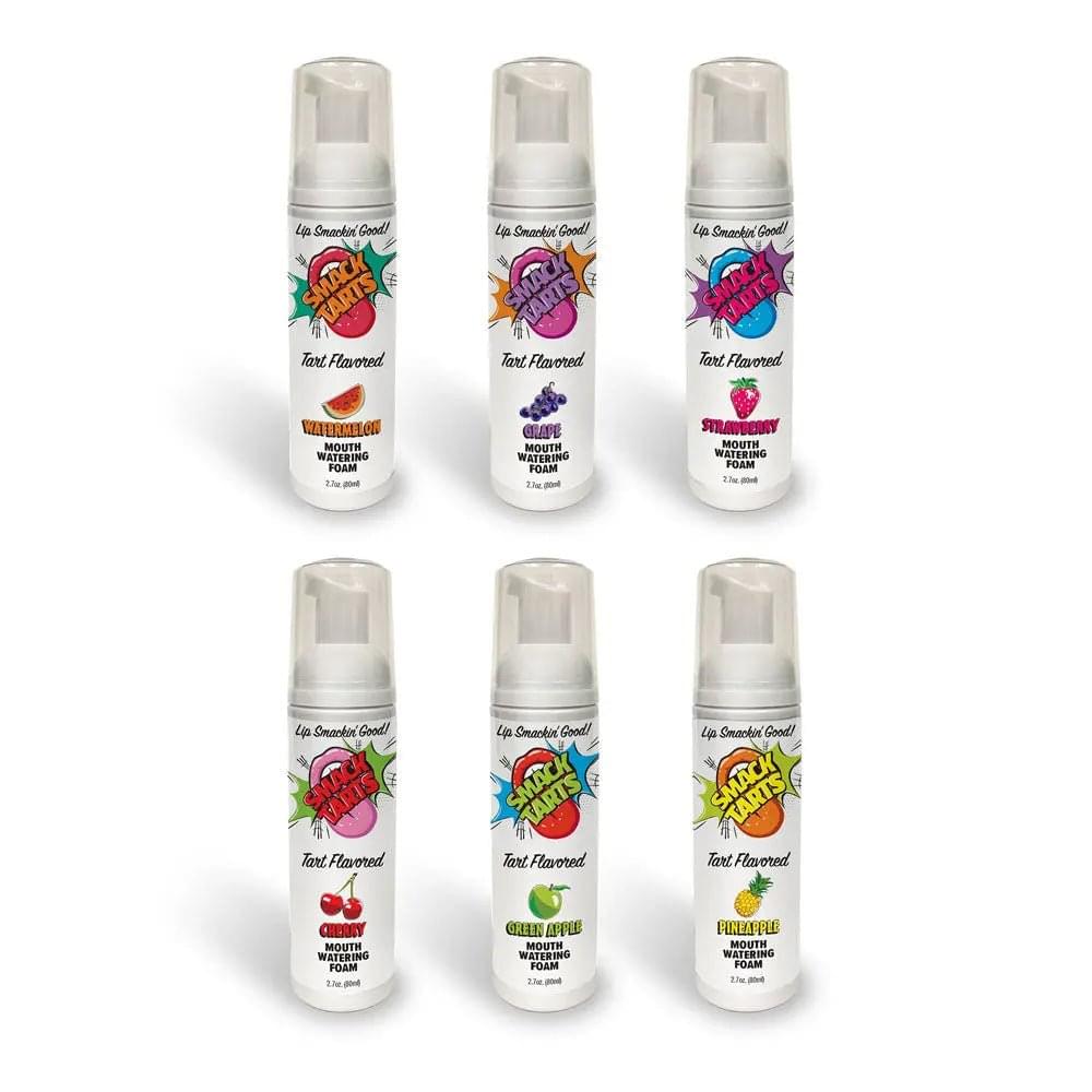 Smack Tarts Mouthwatering Foam - Watermelon - Sour Watermelon Flavoured - 80 ml Bottle Little Genie Discreet Intimate Essentials.