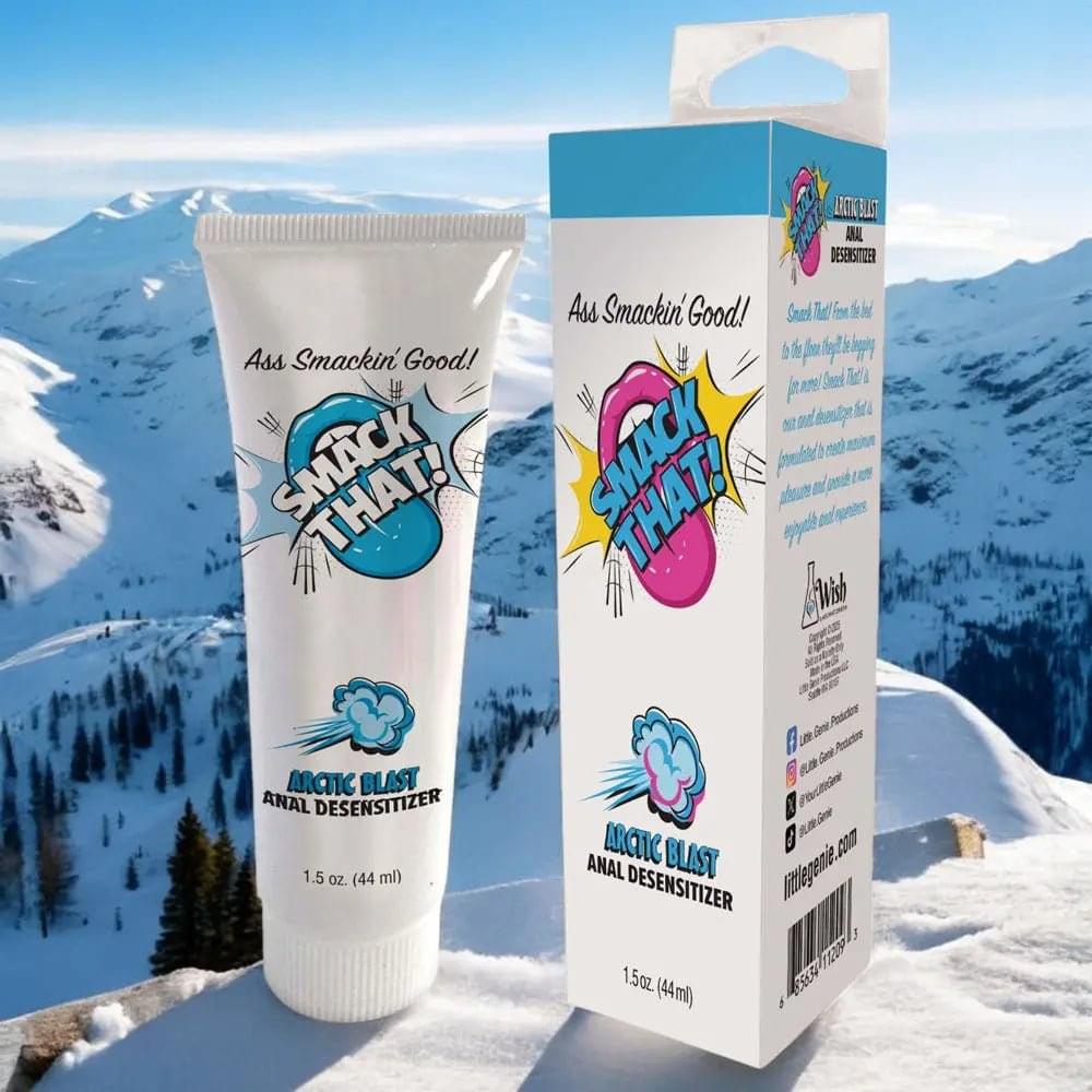 Smack That! Anal Desensitiser - Arctic Blast - Cooling Anal Desensitiser - 44 ml Tube Little Genie Discreet Intimate Essentials.