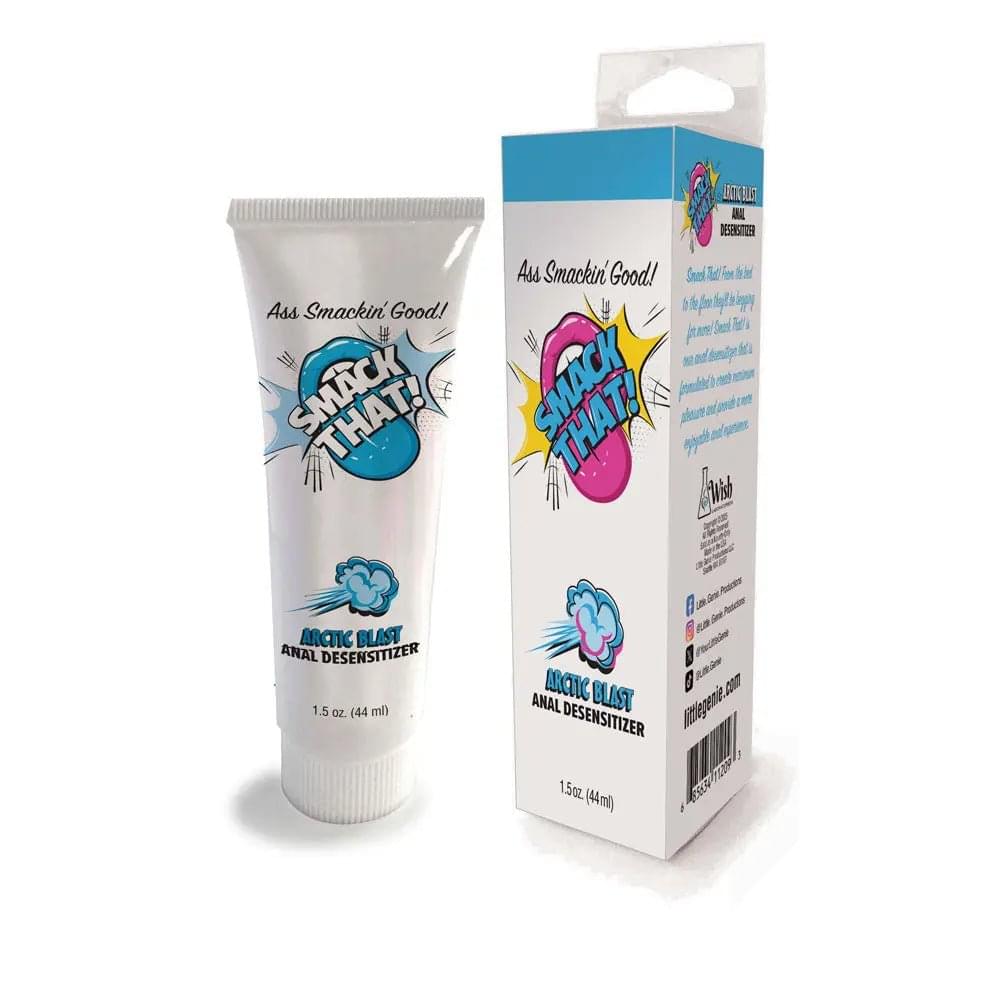Smack That! Anal Desensitiser - Arctic Blast - Cooling Anal Desensitiser - 44 ml Tube Little Genie Discreet Intimate Essentials.