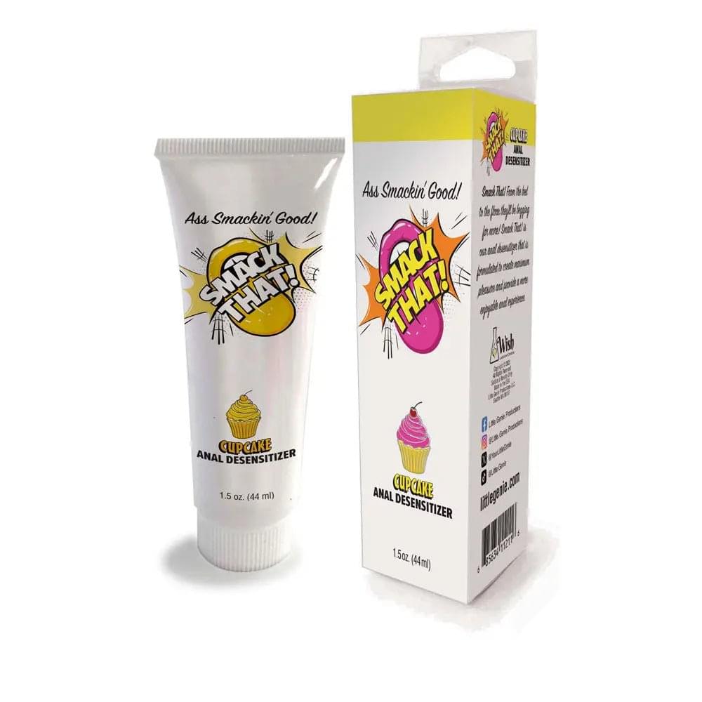 Smack That! Anal Desensitiser - Cupcake - Cupcake Flavoured Anal Desensitiser - 44 ml Tube Little Genie Discreet Intimate Essentials.