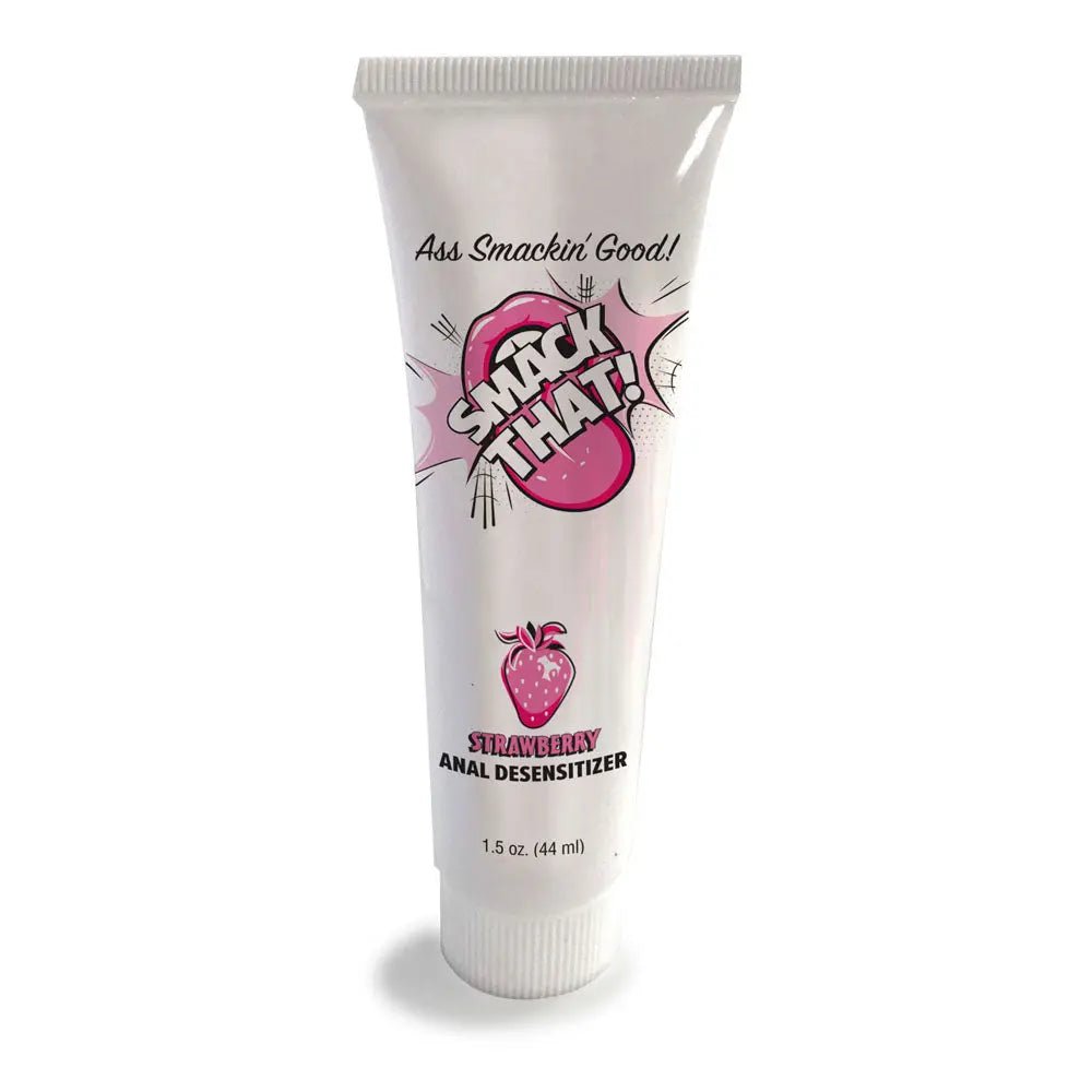 Shop affordable quality Smack That! Anal Desensitiser - Strawberry - Strawberry Flavoured Anal Desensitiser - 44 ml Tube - Discreet Intimate Essentials - ENHANCERS - Little Genie