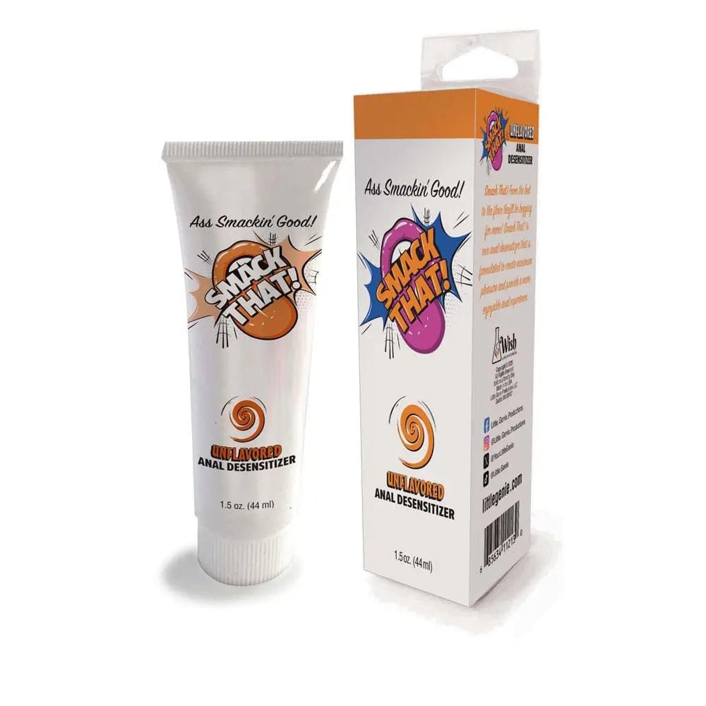 Smack That! Anal Desensitiser - Unflavoured - Unflavoured Anal Desensitiser - 44 ml Tube Little Genie Discreet Intimate Essentials.