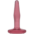 Small Butt Plug Pink Crystal Jellies Discreet Intimate Essentials.
