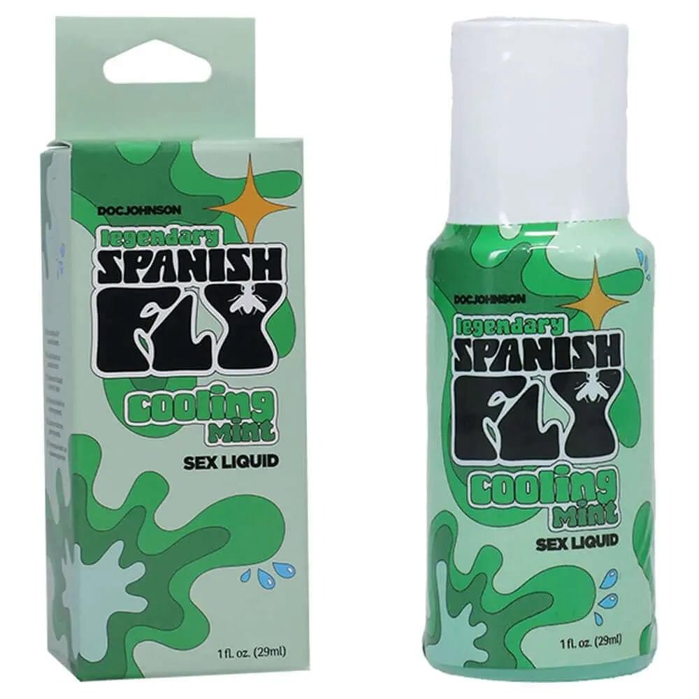 Spanish Fly Sex Liquid - Cooling Mint - Aphrodisiac Enhancer - 29 ml Bottle Doc Johnson Discreet Intimate Essentials.