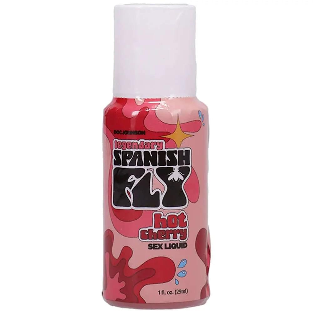 Spanish Fly Sex Liquid - Hot Cherry - Aphrodisiac Enhancer - 29 ml Bottle Doc Johnson Discreet Intimate Essentials.