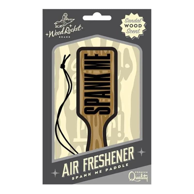 Spank Me Paddle Air Freshener Wood Rocket Discreet Intimate Essentials.