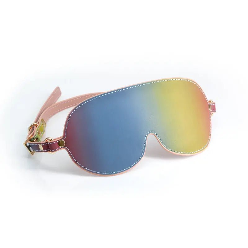 Shop affordable quality Spectra Bondage Blindfold - Rainbow - Rainbow Eye Restraint - Discreet Intimate Essentials - BONDAGE-TOYS - NS Novelties
