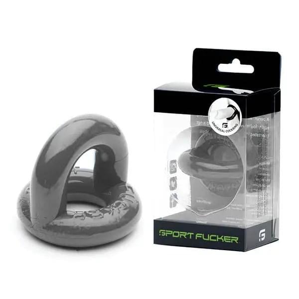 Sport Fucker Universal Cock Ring - Grey Cock & Balls Ring Sport Fucker Discreet Intimate Essentials.