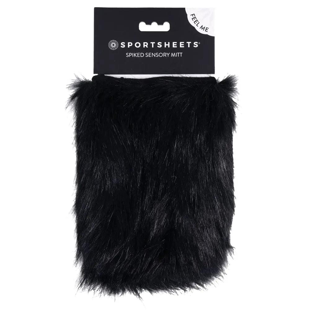 SPORTSHEETS Spiked Sensory Mitt -  Furry Mitt with Spikes Sportsheets Discreet Intimate Essentials.