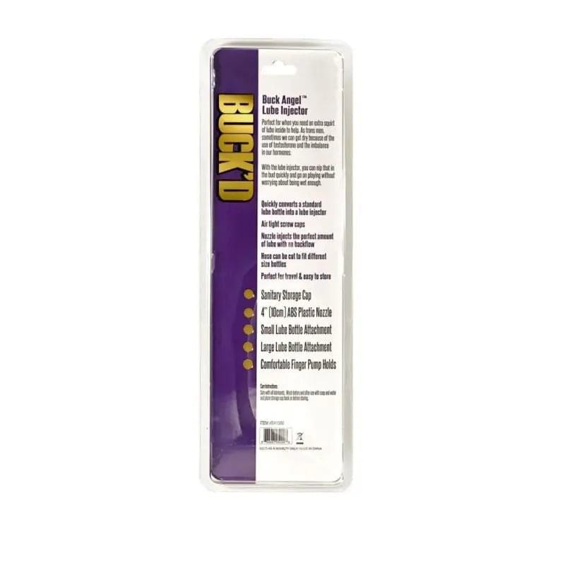 Spout Silicone Lube Injector Demon Kat Discreet Intimate Essentials.
