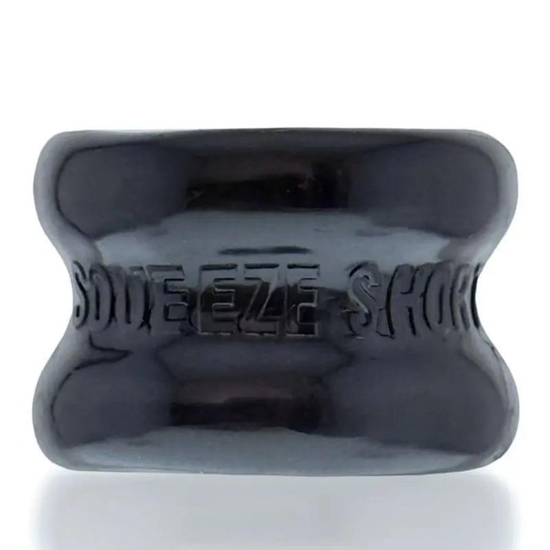 Squeeze Short Ballstretcher Black OxBalls Discreet Intimate Essentials.