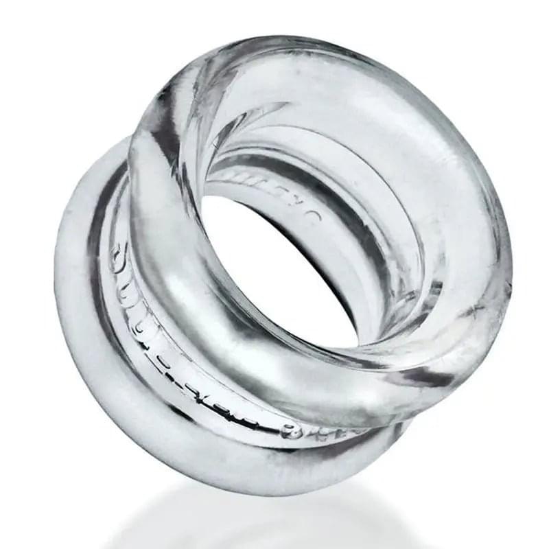 Squeeze Short Ballstretcher Clear OxBalls Discreet Intimate Essentials.