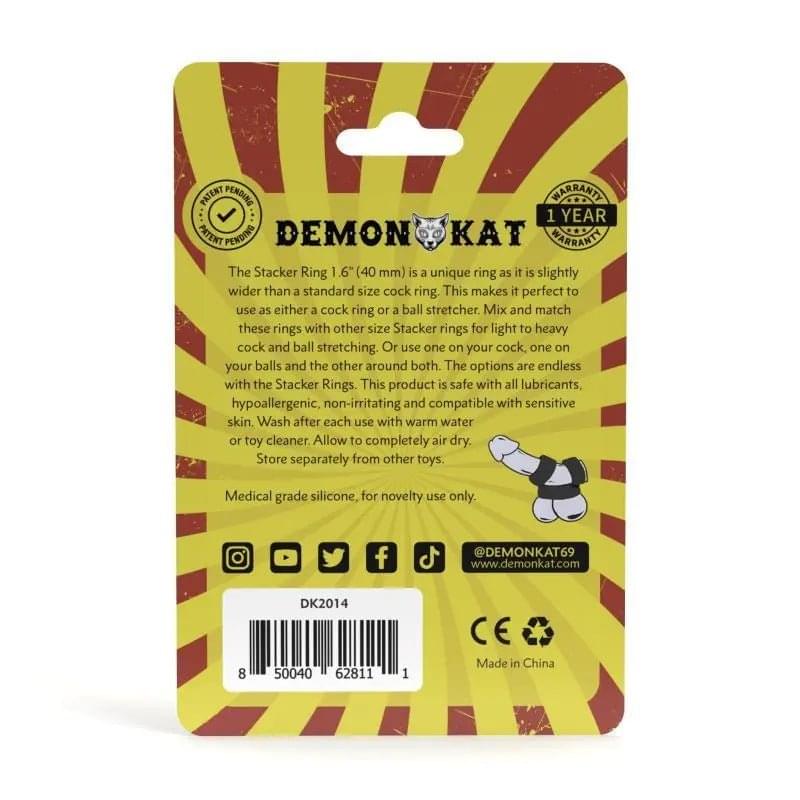 Stacker Ring 1.6in 40mm Demon Kat Discreet Intimate Essentials.