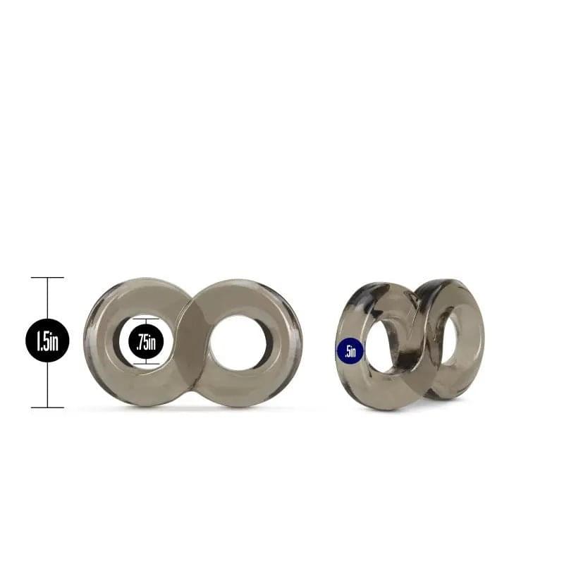 Stay Hard Cock Ring and Ball Strap -  Cock & Ball Ring Blush Novelties Discreet Intimate Essentials.
